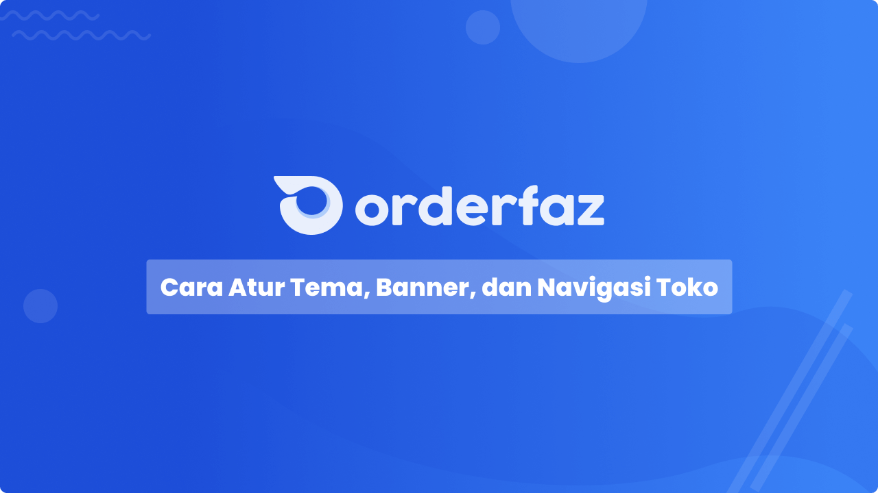 Cara Buat Toko Di Orderfaz